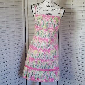 Lilly Pulitzer white tag millionaires row shoulder strap and bottom ruffle 6